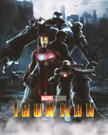Iron Man 1 Poster Redesign!